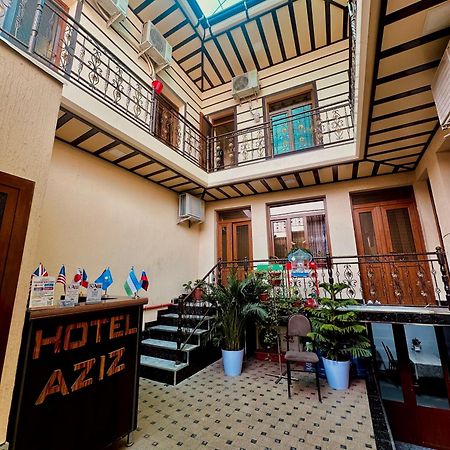 Aziz Hotel Samarkand Exterior foto